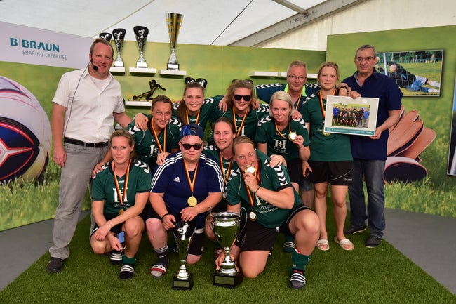 Siegerteam der Frauen von Vamed aus Damp an der Ostsee.